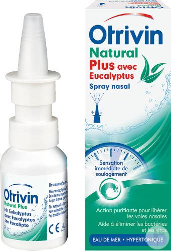 Otrivin Natural Plus Avec Eucalyptus Spray 20ml Apo24