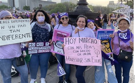 Queremos Ser Libres Mujeres Participan En Marcha 8m En Monterrey