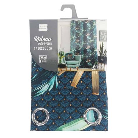 Rideau Illets Blue Garden X Cm Bleu