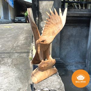 Jual Patung Burung Elang Cm Kayu Patung Elang Kayu Patung Burung