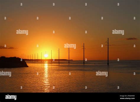 Florida Keys Sunset Stock Photo - Alamy