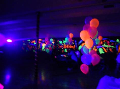 Black Light Party Another Pinner Said I Did For My Sons 16th Birthday Blacklight Reactive