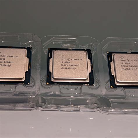 Triple Cpu Bundle Intel Core I5 6500 4c4t Cpu 32 Ghz Socket