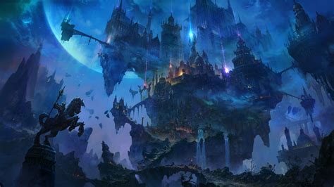 Majestic Fantasy Castle A Stunning 4k Ultra Hd Wallpaper By Shuxing Li