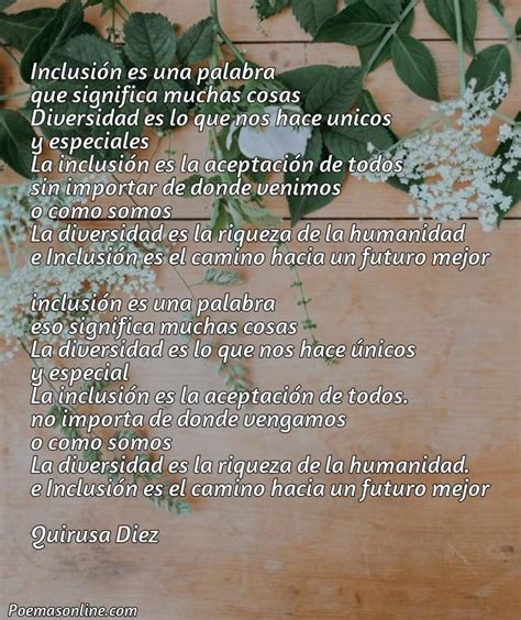 Cinco Mejores Poemas sobre Diversidad E Inclusión Poemas Online