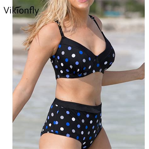 Vikionfly Bikini Push Up De Talla Grande Para Mujer Ba Ador De Cintura