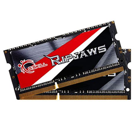 G Skill RipJaws SO DIMM 8 GB 2 X 4 GB DDR3 DDR3L 1600 MHz CL9 PC