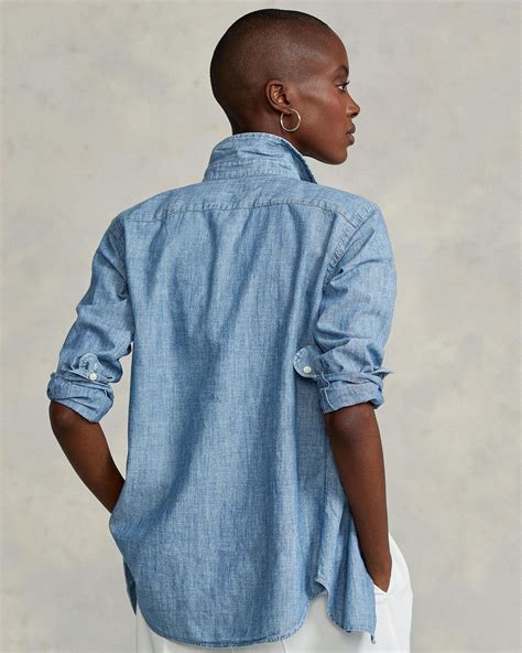 Polo Ralph Lauren Cotton Chambray Shirt Airrobe