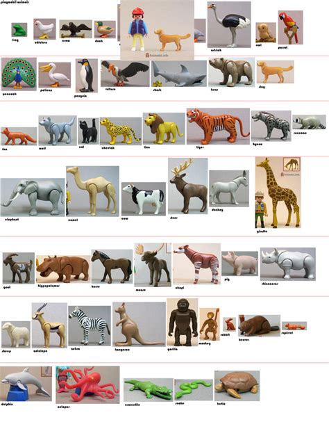 Playmobil Animals by Gojirafan1994 on DeviantArt