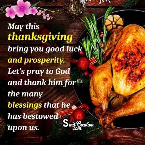 Happy Thanksgiving Blessing Picture - SmitCreation.com