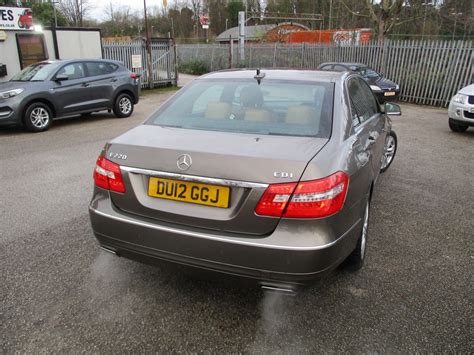 Mercedes Benz E Class 2 1 E220 Cdi Blueefficiency Executive Se 4dr