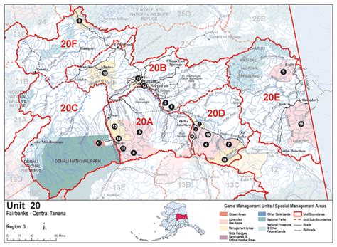 Alaska Gmu Maps Alaska Private Guide Service