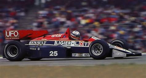 François Hesnault Ligier JS23 1984 German Grand Prix Hockenheim