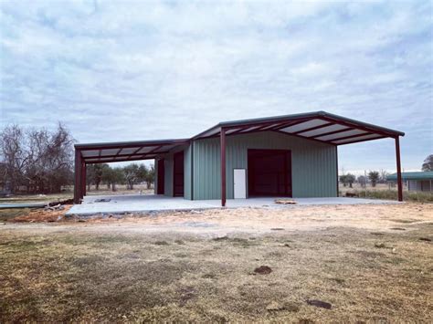 30 X 60 X 10 Steel Barndo Cabin Shell Metal Building SE Texas