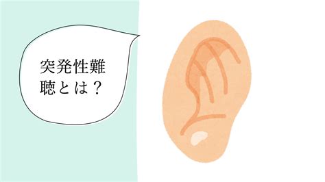 急に耳が聞こえづらい 突発性難聴とは 月うさぎの杜