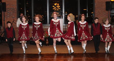 Murphy Irish Dancers at WIN NEO Holiday Diversity Party