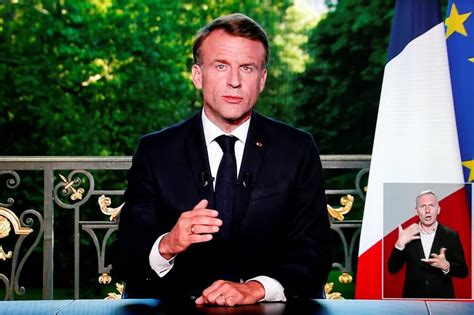 Macron Dissolve Parlamento Franc S E Convoca Elei Es