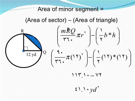 Area circle§or