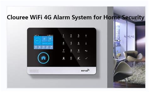 Amazon Clouree WiFi 4G Alarm System For Home Security Wireless