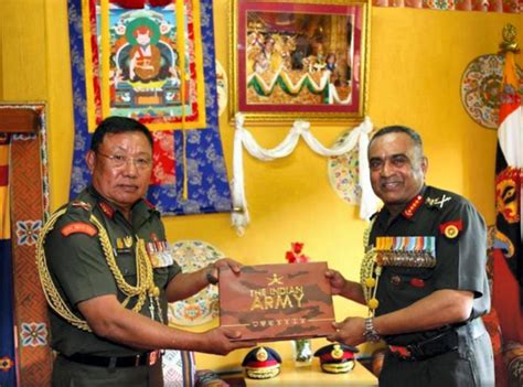 Army Chief meets Bhutan King - Northlines