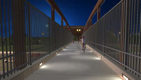 Design revealed for Gordie Howe bridge pedestrian spans over I-75 ...