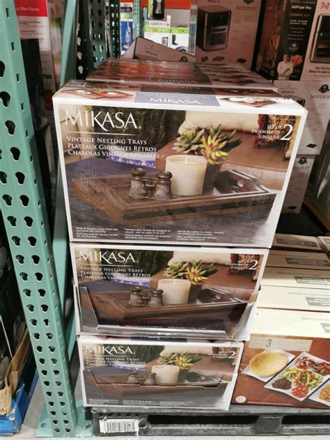 Costco Mikasa Wood Trays All Costcochaser