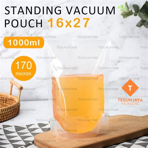 Jual Plastik Vacuum Standing Pouch Plastik Kemasan Cair Standing Pouch