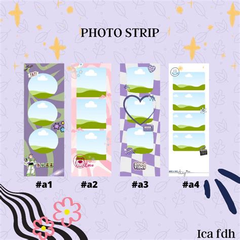 Jual Cetak Foto Polaroid Strip Photo Bahan Art Carton 260gsm Shopee