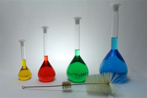 Volumetric Flask Set Borosilicate Glass Norchemist