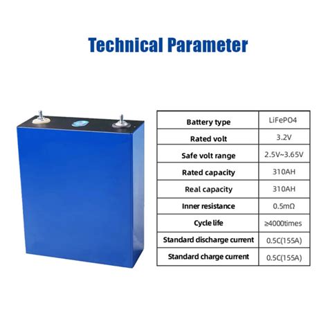 Usa Stock 3 2v 320ah Catl Lifepo4 Rechargeable Deep Cycle Batteries Prismatic Lithium Ion Lifepo4