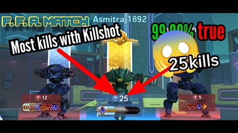 Mech Arena Free For All Dominating With Killshot Missiles Rack