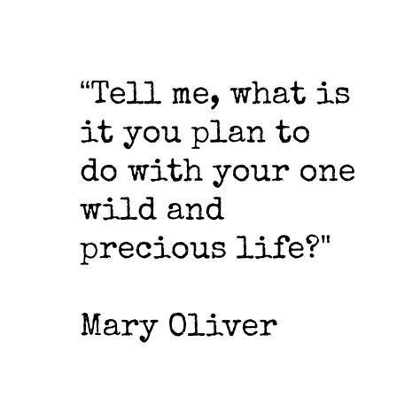 Embrace Your Wild And Precious Life