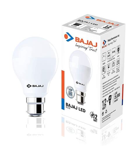 Bajaj 12w Led Bulb 1 Star Cool Daylight At Rs 180piece In Hyderabad