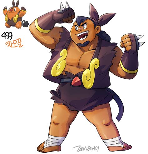 Emboar Gijinka