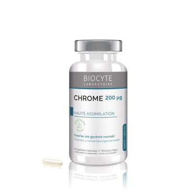 Gamme De Compl Ments Alimentaires Au Chrome Laboratoire Biocyte