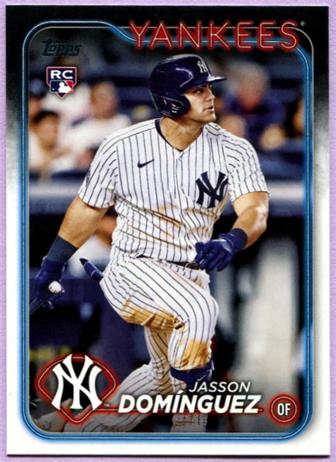 2024 Topps New York Yankees Baseball Cards Team Set