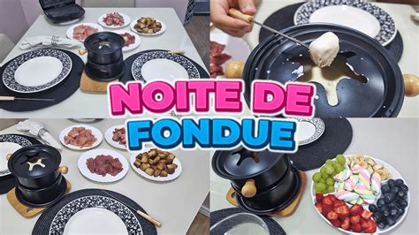 Noite De Fondue Em Casa Salgado E Doce Dicas De Mesa Posta