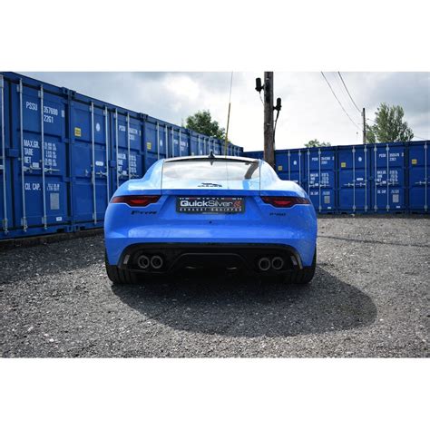 Echappement Inox Quicksilver Jaguar F Type V R P Suprcars