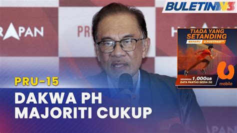 Pru Anwar Dakwa Ph Cukup Sokongan Tubuh Kerajaan Baharu Youtube