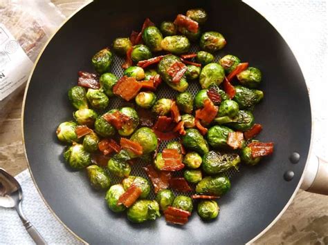 Crispy Maple Bacon Brussels Sprouts Paleo Gf