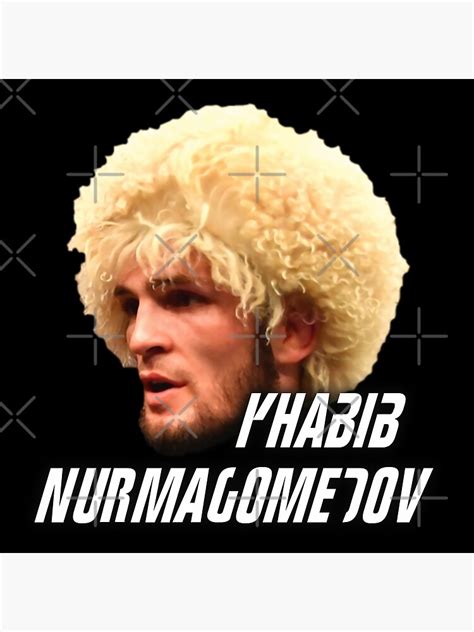 Khabib Nurmagomedov The Eagle Fan ART Mixed Martial Artist MMA