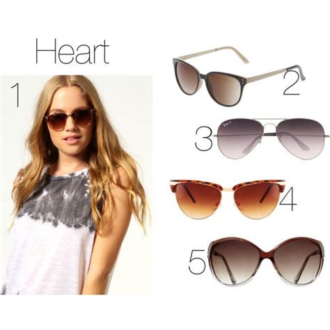 5 Types Of Sunglasses For A Heart Shaped Face Stylewile