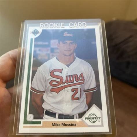 1991 Upper Deck Top Prospect 65 Mike Mussina RC EBay