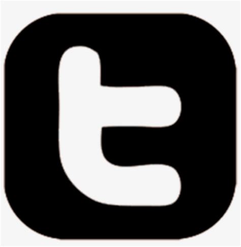 Twitter Symbol Black And White