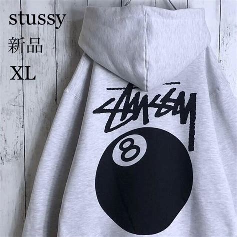 42％割引ブラック系xlll【クーポン対象外】 即完売 Stussy ステューシー パーカー エイトボール ロゴ 大きめ パーカー