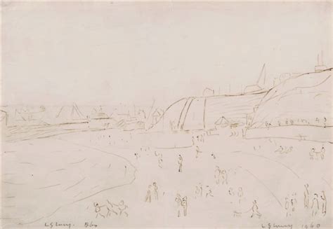 Untitled Beach Scene By L S Lowry On Artnet