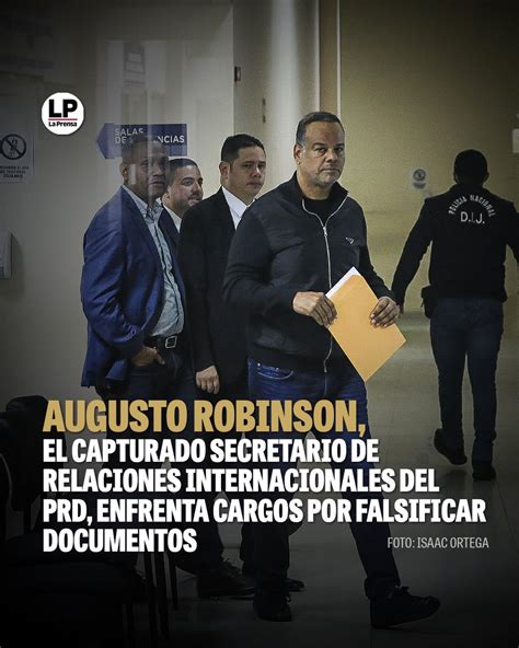 La Prensa Panamá On Twitter La Aprehensión De Robinson Que Ahora Enfrenta Cargos Por