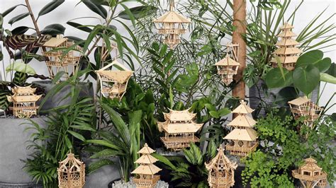 Youll Love Assembling These Tiny Treehouses For Plant Decor