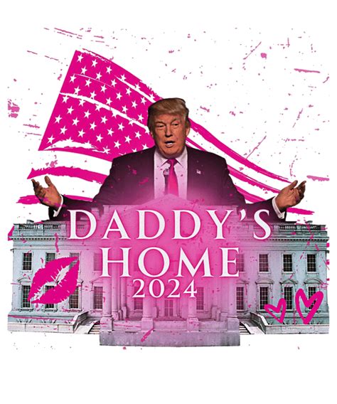 Pink Flag Lips Trump Home 2024 Dtf Direct To Film Transfer Twisted