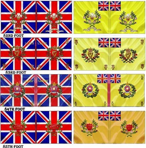 Flag Colors Colours Britain Flag Seven Years War Napoleonic Wars